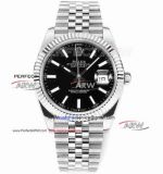 DDF Replica Rolex Datejust 41 Black Stick Marker Face Jubilee 3235 Movement Watch